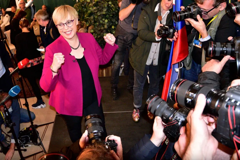 Sloveniyada ilk dəfə qadın prezident seçilib