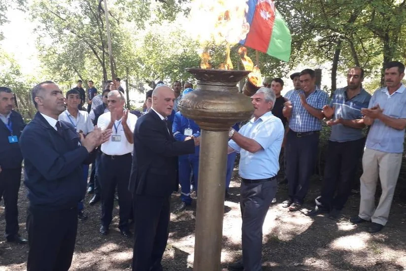 Ağsunun beş kəndinə ilk dəfə qaz verilib