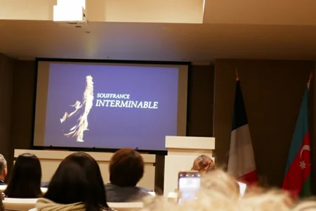 Parisdə azərbaycanlı əsir və girovlarla bağlı tədbir keçirildi