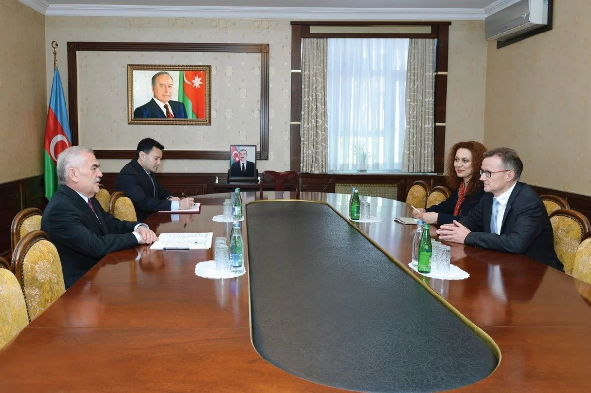 Almaniya səfiri Naxçıvana səfər edib