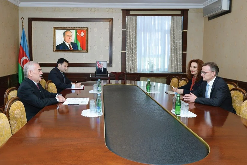 Almaniya səfiri Naxçıvana səfər edib