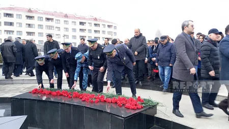 Lənkəran, Salyan,  Cəlilabad, Biləsuvar və Zərdabda 20 Yanvar şəhidlərinin xatirəsi anılıb
