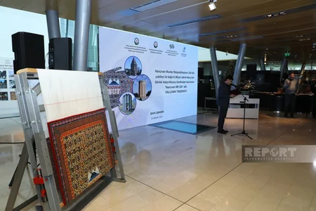 Bakıda Naxçıvan-100” xalçasının təqdimat mərasimi keçirilib