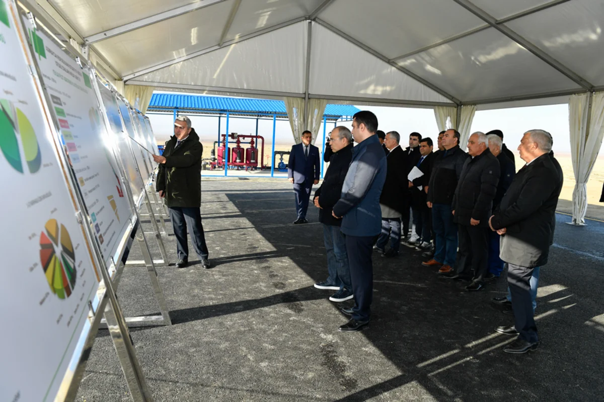 В Евлахском пилотном агропарке будут обеспечены работой 1 500 человек