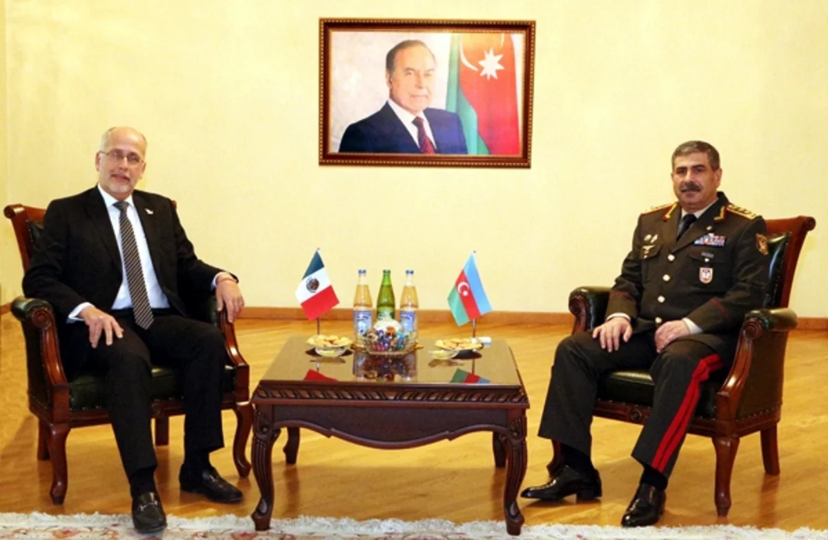 Meksika səfiri Zakir Həsənovla görüşüb