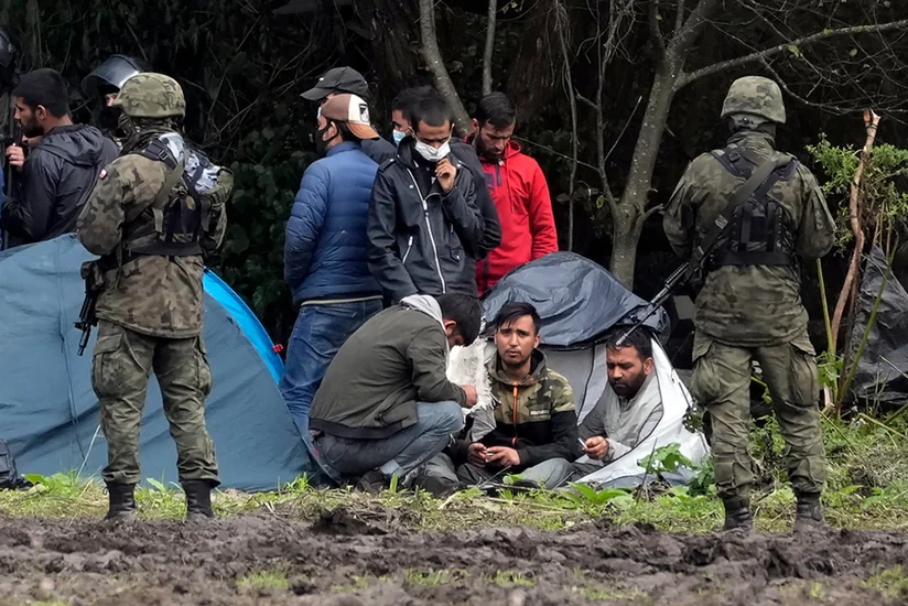 В Польшу из Беларуси с начала года пытались попасть почти 4,3 тыс. нелегалов