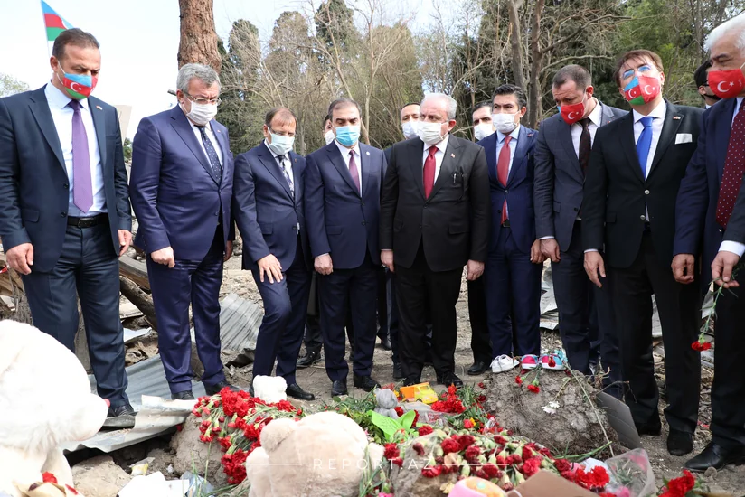 Türkiyə parlamentinin sədri Gəncədədir