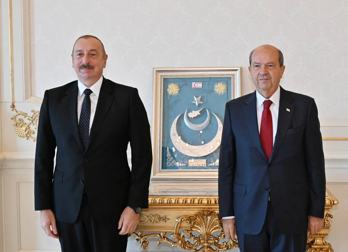 Şimali Kiprin lideri Azərbaycan Prezidenti İlham Əliyevi təbrik edib