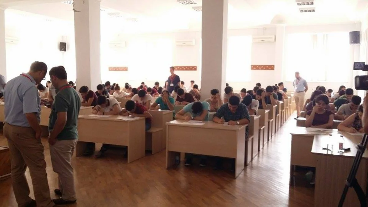First entrance exams for French-Azerbaijan University held in ASUOI