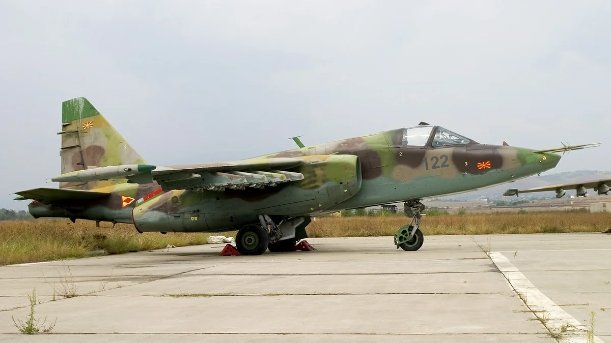 Şimali Makedoniya Ukraynaya dörd Su-25 hücum təyyarəsi verib