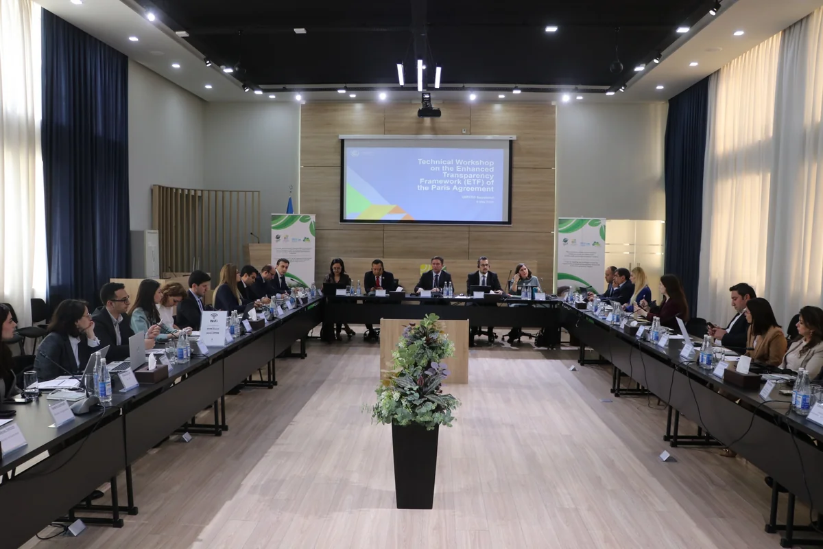 Support training for preparation of BTR on Azerbaijan's transparency on climate change held at Baku