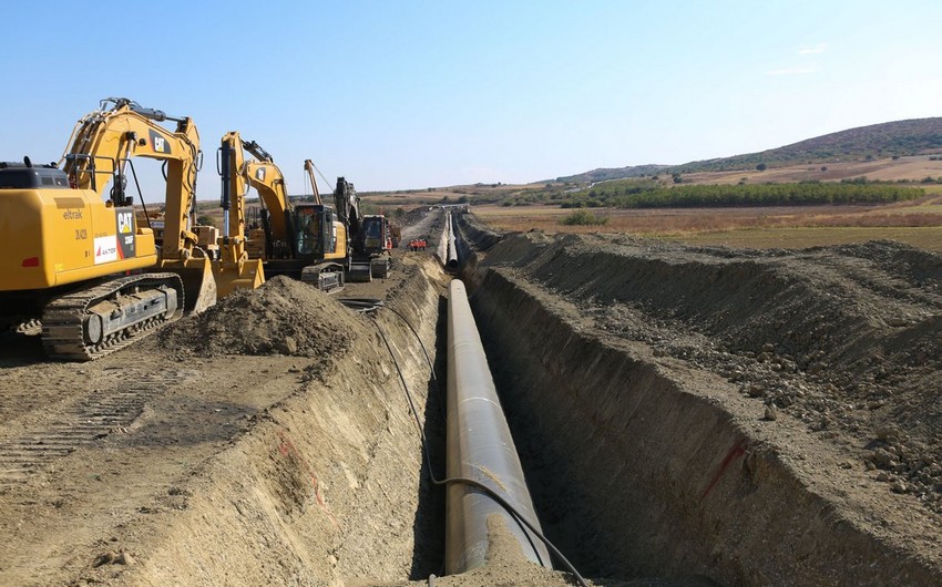 TAP-ın Yunanıstan və Albaniya hissəsində 360 km borular xəndəklərə endirilib