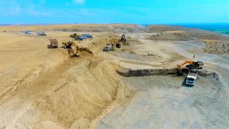 Horadiz-Cəbrayıl-Zəngilan-Ağbənd avtomobil yolunun tikintisi davam edir