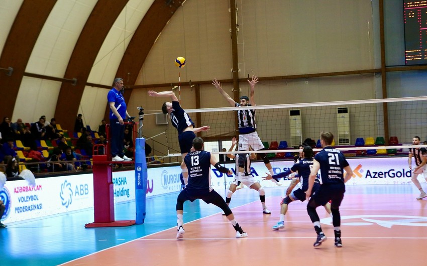 Kişi voleybolçular arasında Azərbaycan çempionatında yarımfinal mərhələsinə start verilib
