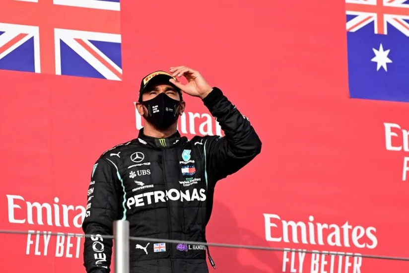 Lewis Hamilton wins Emilia-Romagna GP