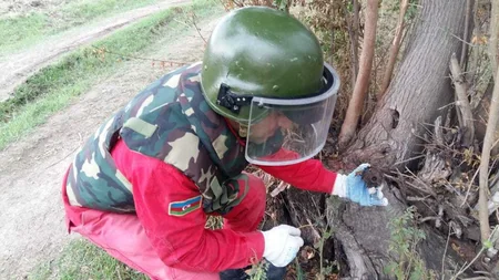 Şəmkirdə əl qumbarası tapılıb