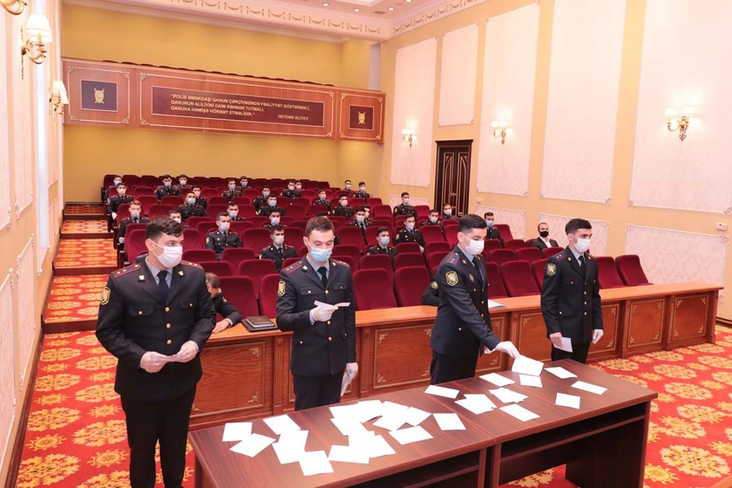 DİN-in gənc zabitləri xidmətə başladı