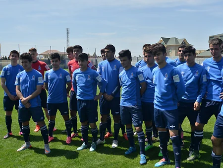 Müğənni Röya Ayxan Avropa çempionatına hazırlaşan Azərbaycan yığması ilə görüşüb