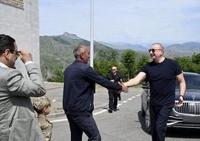Prezident İlham Əliyev Laçın şəhərində sakinlərlə görüşüb - YENİLƏNİB