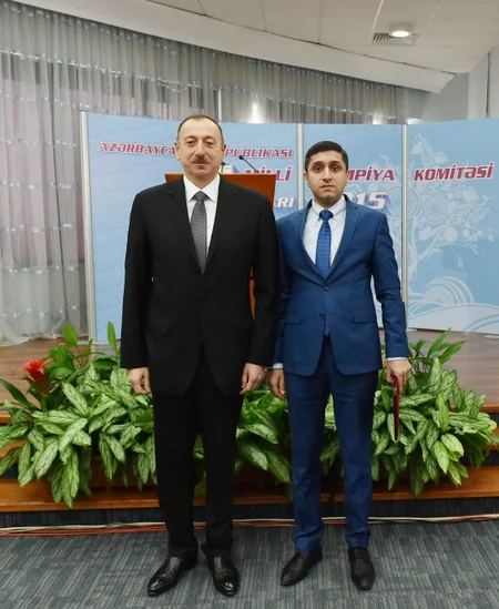 ​Prezident İlham Əliyev 2015-ci ilin idman yekunlarına həsr olunan mərasimdə iştirak edib