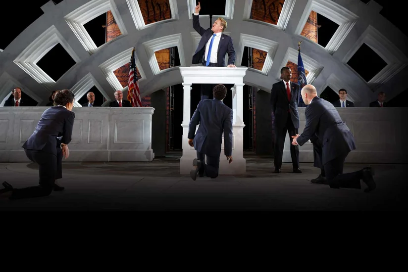 Nyu-York teatrı baş qəhrəmanın Donald Trampa bənzəməsinə görə sponsorlarını itirib