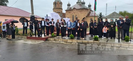 Vətən müharibəsi şəhidinin xatirəsinə bulaq açılıb