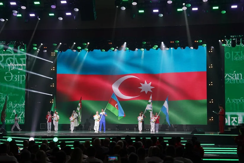BRICS Sports Games Kazan 2024 beynəlxalq multi-idman oyunlarının açılış mərasimi keçirilib