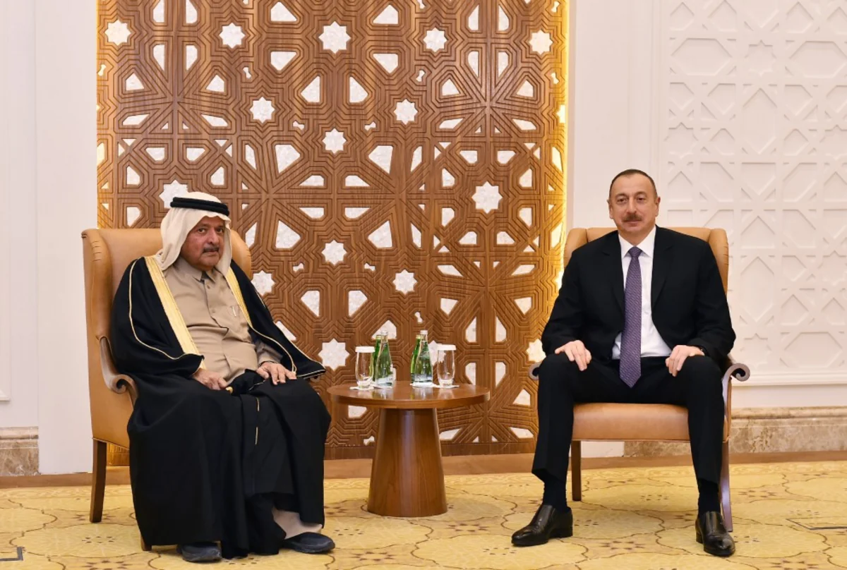 President Ilham Aliyev met with Chairman of Al Faisal Holding and Qatari Businessmen Association in Doha
