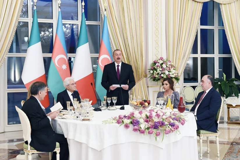 Президент Ильхам Алиев: Сегодня сотрудничество между Азербайджаном и Италией успешно развивается во всех направлениях