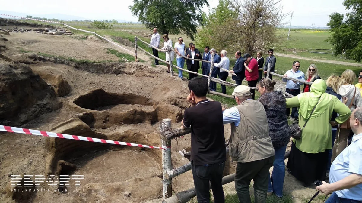 Diplomatik nümayəndəliklərin rəhbərləri Tovuzda olublar - FOTO