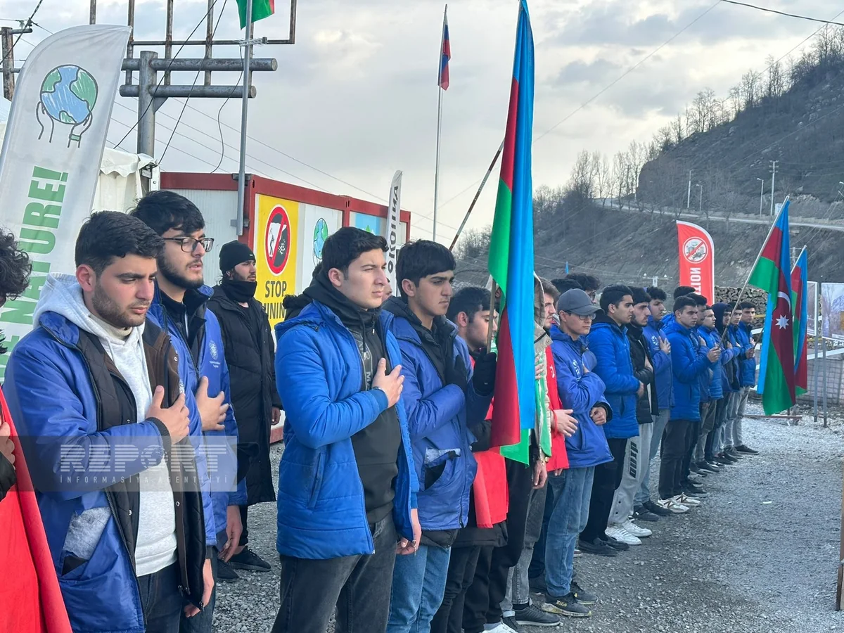 Protest action on Khankandi-Lachin road enters its 116th day