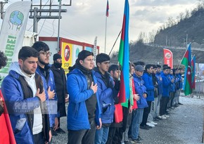 Protest action on Khankandi-Lachin road enters its 116th day