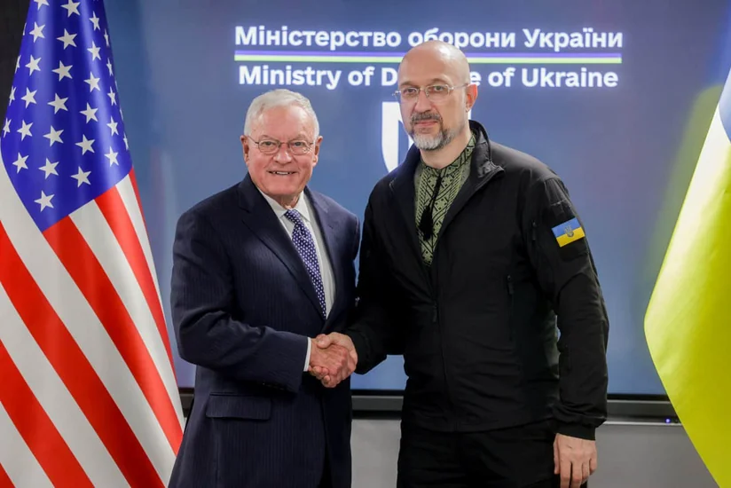 Шмыгаль обсудил с Келлогом оборонное сотрудничество и гарантии безопасности