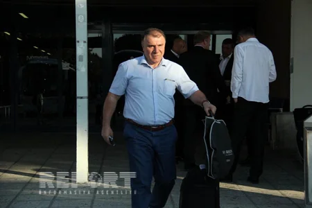 Azərbaycan millisi San Marinoya çatıb - FOTO