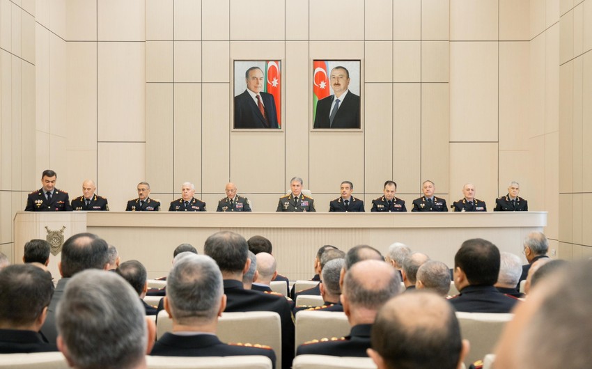 Daxili İşlər Nazirliyində kollegiya iclası keçirilib