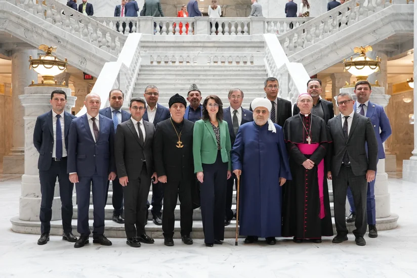 Allahşükür Paşazadə Yuta ştatının vitse-qubernatoru ilə görüşüb