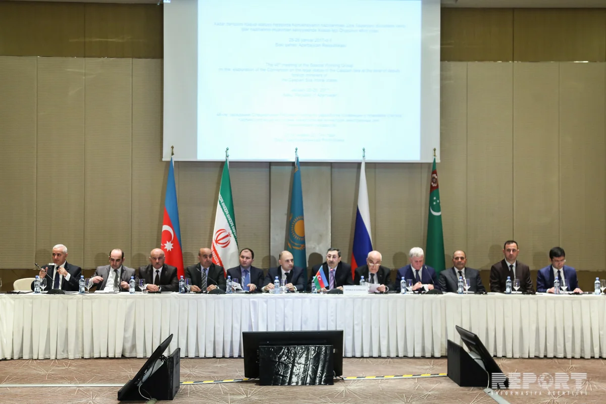 Bakıda Xəzər dənizinin hüquqi statusu üzrə xüsusi işçi qrupun iclası başlayıb
