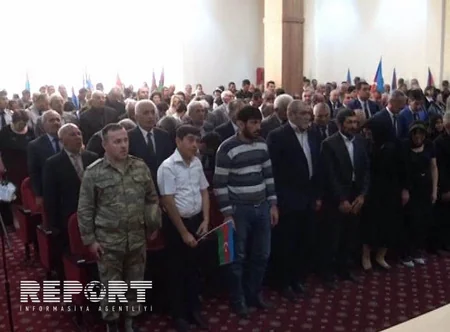 Şəhid Rəşid Mehdiyevin təltif edildiyi medal ailəsinə təqdim olunub