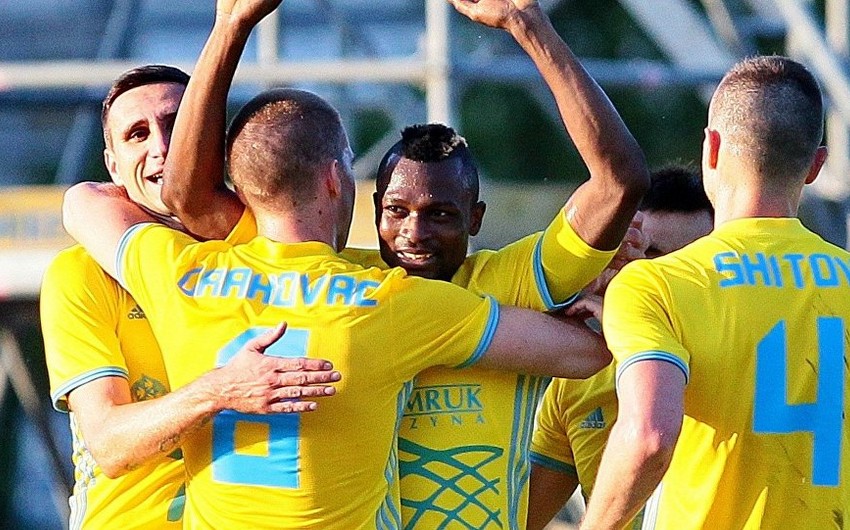 Astana Qazaxıstan klubları arasında ilk dəfə Avropa Liqasının play-off mərhələsinə çıxıb