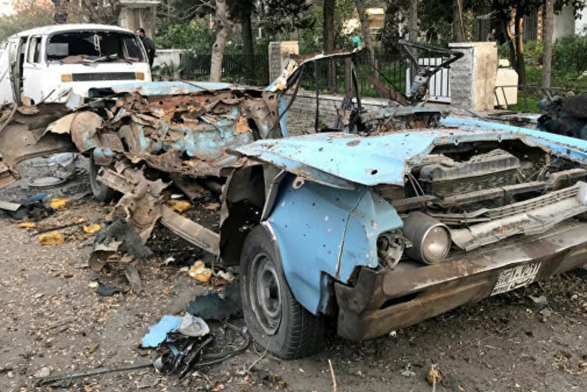 В Дамаске взорвался заминированный автомобиль