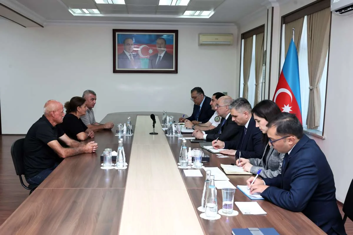 Şahin Bağırov Naxçıvan şəhərində vətəndaşları qəbul edib