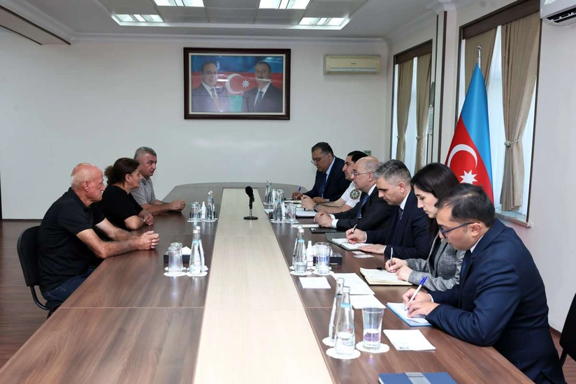 Şahin Bağırov Naxçıvan şəhərində vətəndaşları qəbul edib
