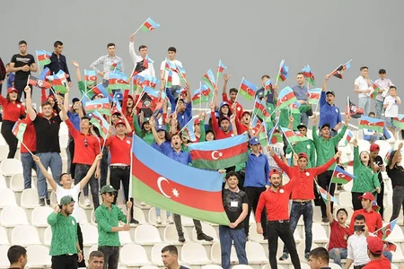 Ölkə Kubokunun final matçından əvvəl Tünzalə Ağayevanın konserti olub