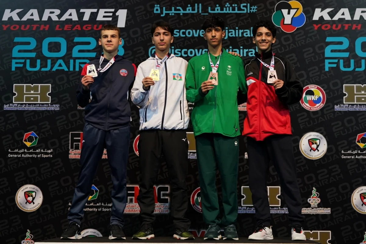 Azərbaycanlı karateçi Fujeirada qızıl medal qazanıb