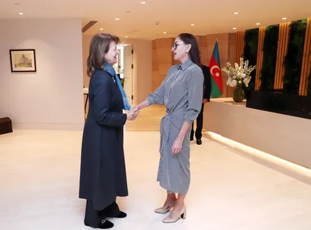 Mehriban Aliyeva meets with British premier’s trade envoy for Azerbaijan