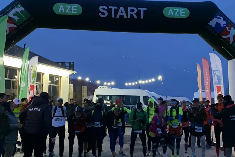 Xankəndi – Bakı ultra marafonunun 3-cü mərhələsi Hacıqabulda başa çatıb