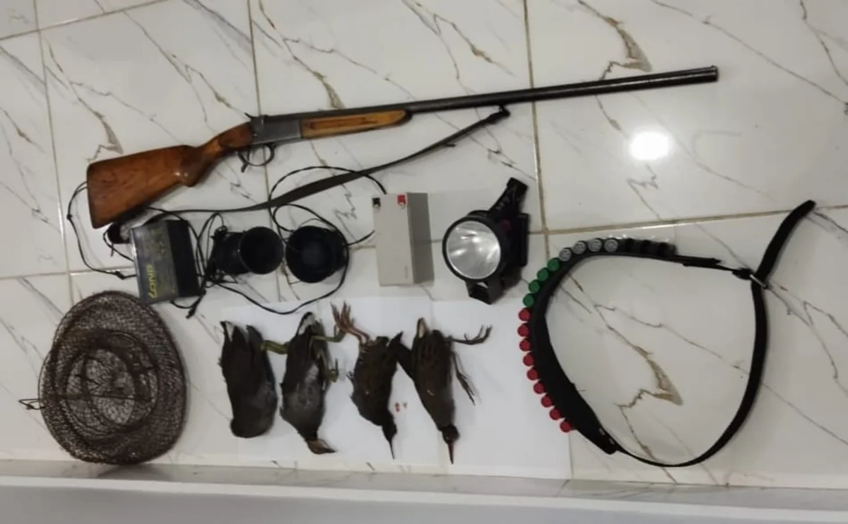 Astarada qanunsuz ov edən şəxs barəsində protokol tərtib olunub