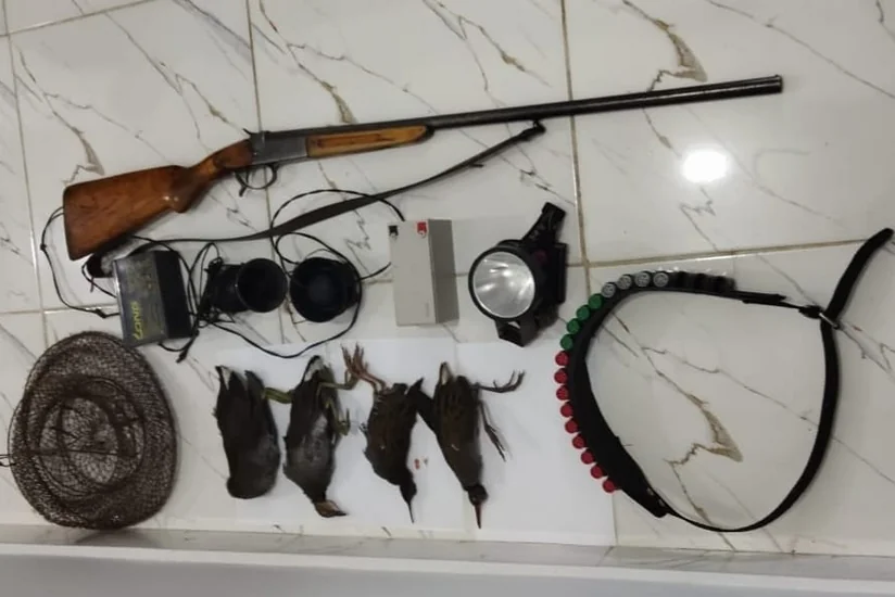 Astarada qanunsuz ov edən şəxs barəsində protokol tərtib olunub