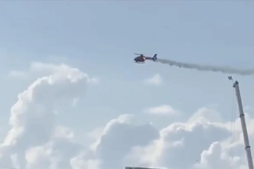 ABŞ-də helikopter qəzaya uğrayıb, ölənlər var