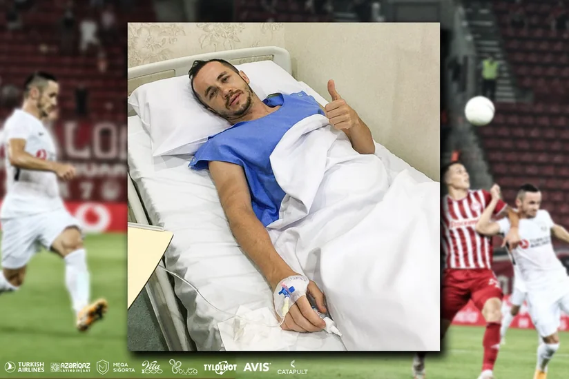 Neftçinin futbolçusu əməliyyat olundu